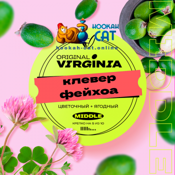 Табак для кальяна Original Virginia Middle Клевер Фейхоа 100г Акцизный